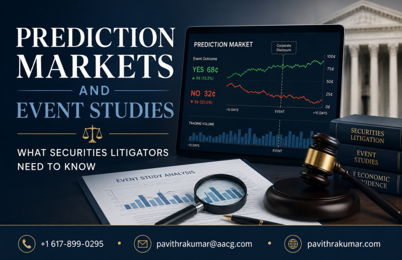 Prediction Markets and Event Studies: What Securities Litigators Need to Know
