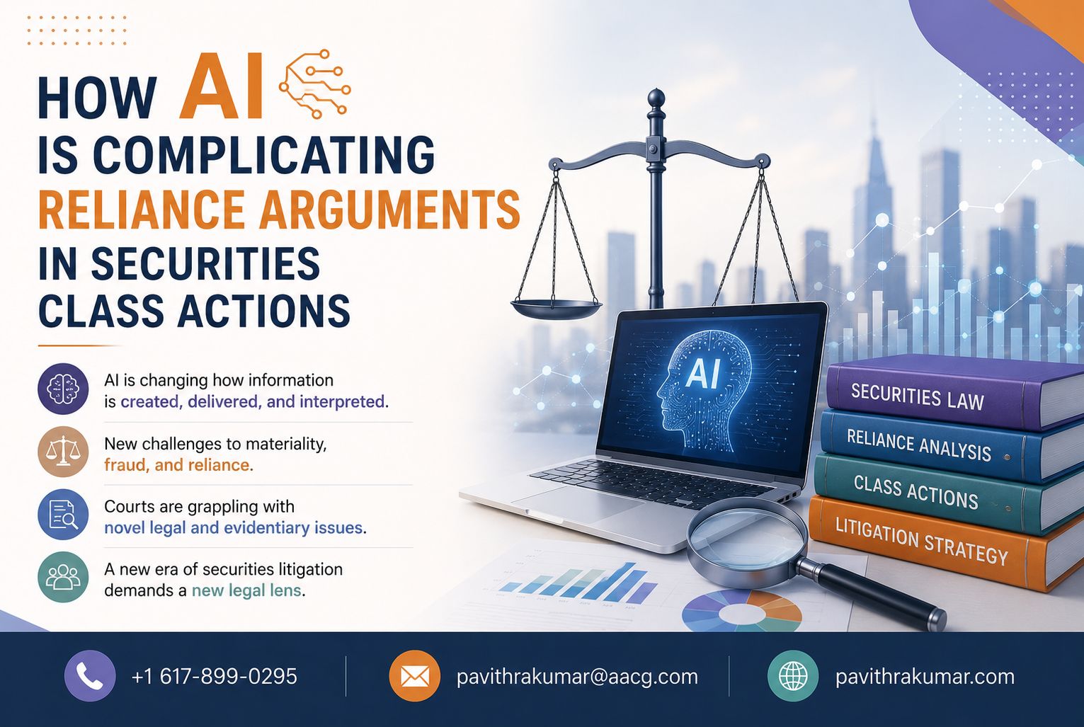 How AI is Complicating Reliance Arguments in Securities Class Actions