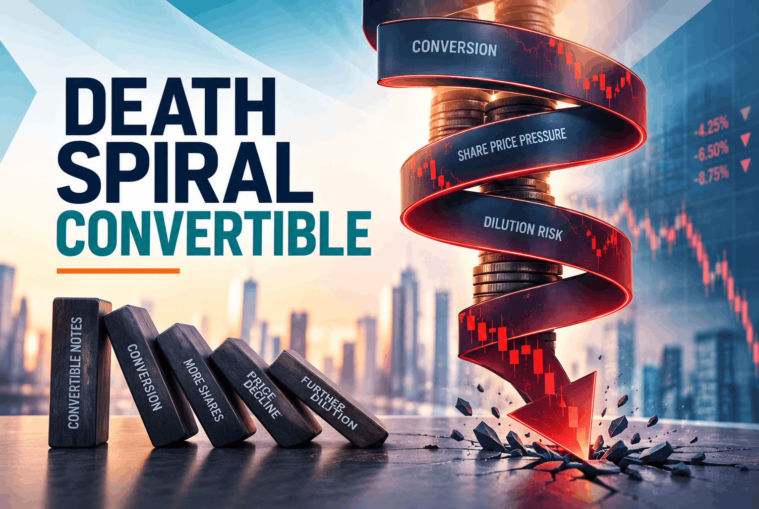 What Happens When a Company Signs a Death Spiral Convertible